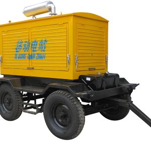 移動200KW柴油發電機組