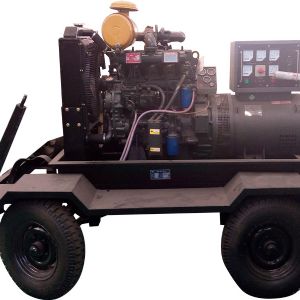 50KW移動電站柴油發電機組