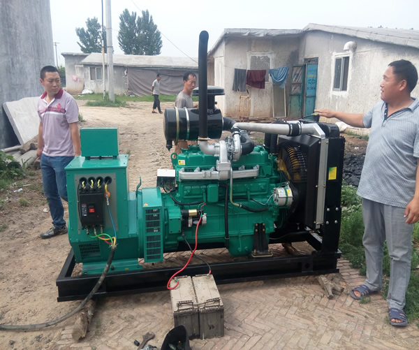 100KW豐茂無刷柴油發電機組